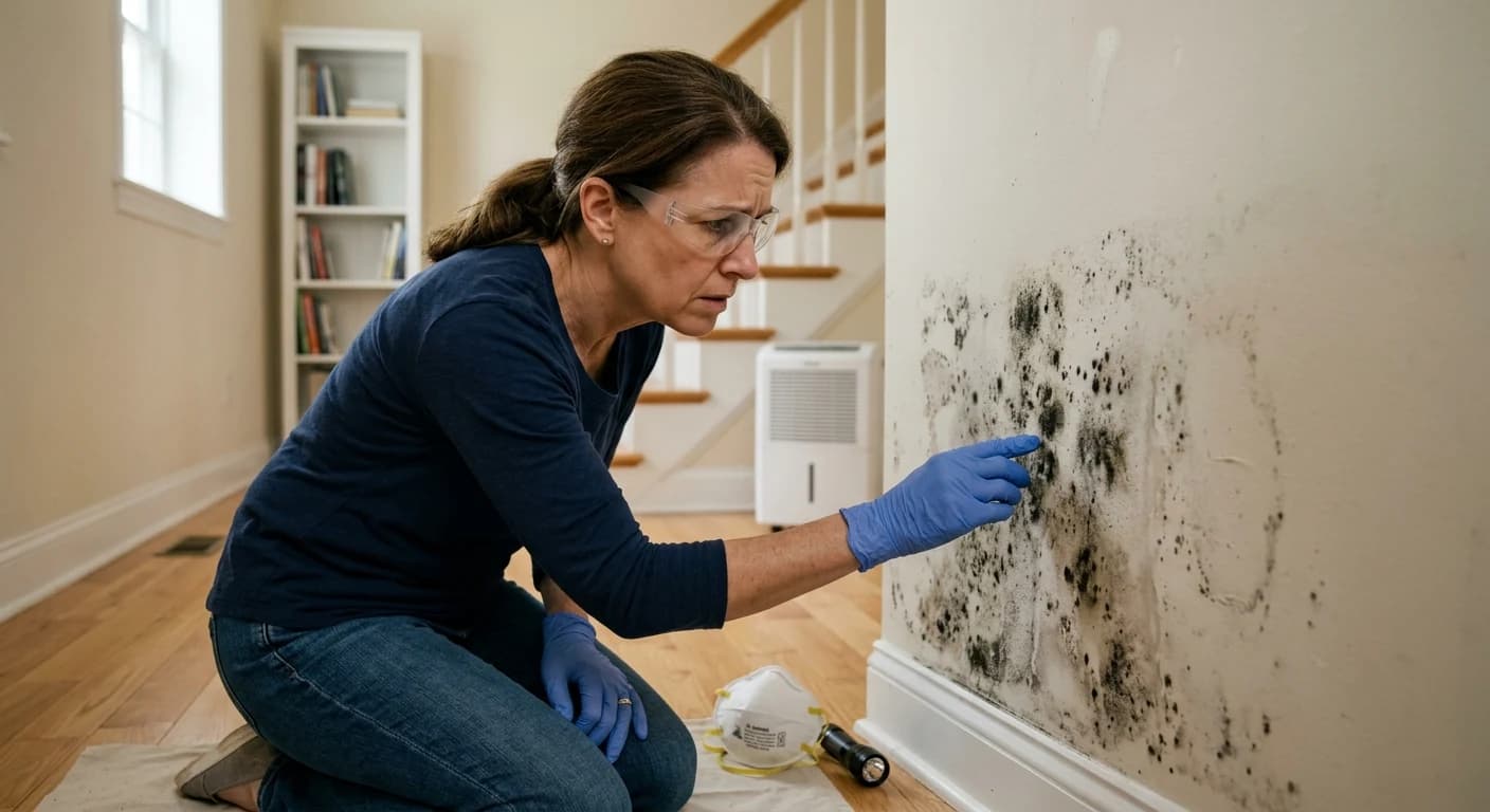 Professional mold removal work - What are the visible signs of mold?